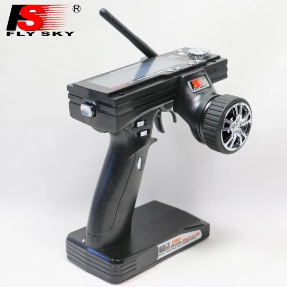 FlySky fs-gt3b avec 2.4G 3ch RC système pistolet 3 canaux LCD véhicule et modèle de bateau télécommande